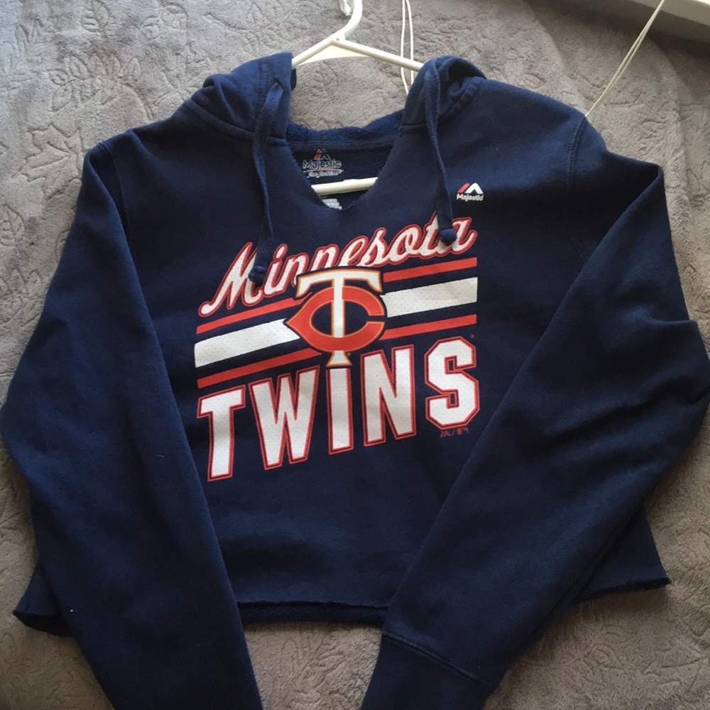 Cropped Minnesota Twins sweatshirt